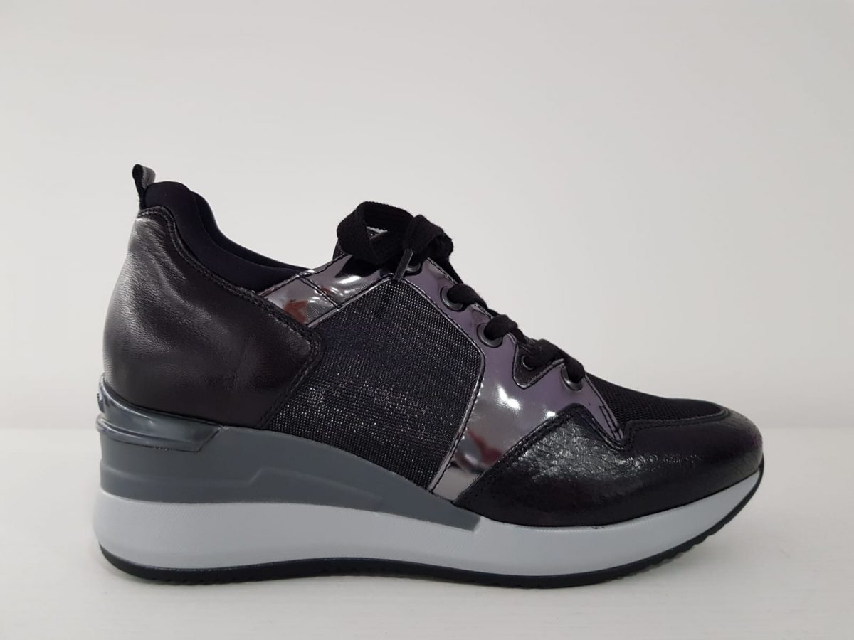 Sneakers Donna Nero Giardini Crack