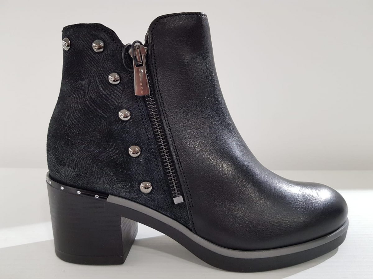Stivaletto con tacco e plateau donna - Igi&Co